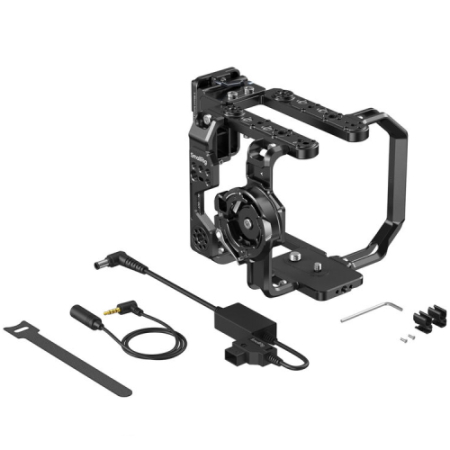 SmallRig 5801 - zestaw z klatką do Sony FX6 (modułowa klatka) - zawartość zestawu